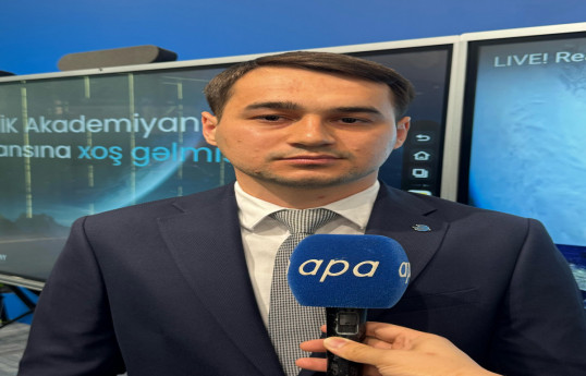 Ali Taghiyev, the head of the Academy's space execution projects