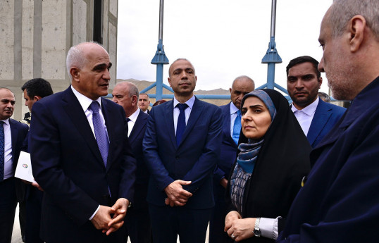 Azerbaijan and Iran delegations conduct joint review of projects in Zangilan and Nakhchivan -PHOTO 