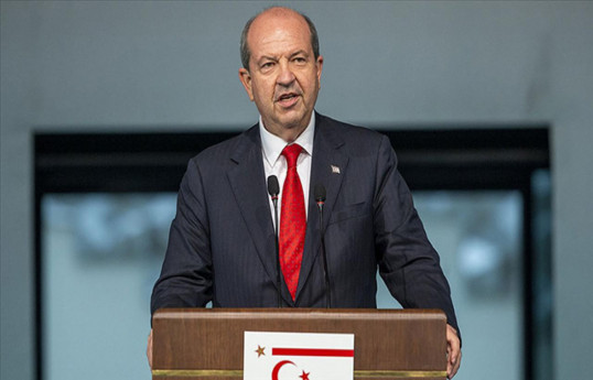 President of the Turkish Republic of Northern Cyprus (TRNC) Ersin Tatar