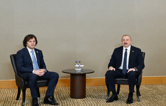 President Ilham Aliyev met with Georgian Prime Minister Irakli Kobakhidze in Antalya-UPDATED 