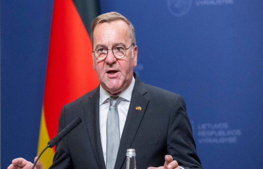 Acting German Defense Minister Boris Pistorius