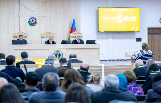 Video of a 39-day-old baby burned to death by Armenian soldiers in Baghanis Ayrim shown in court