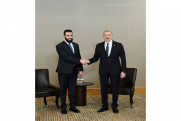 President Ilham Aliyev met with Interim President of Syria in Antalya-UPDATED 