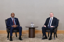 President Ilham Aliyev met with President of Transitional Sovereignty Council of Sudan in Antalya-UPDATED 