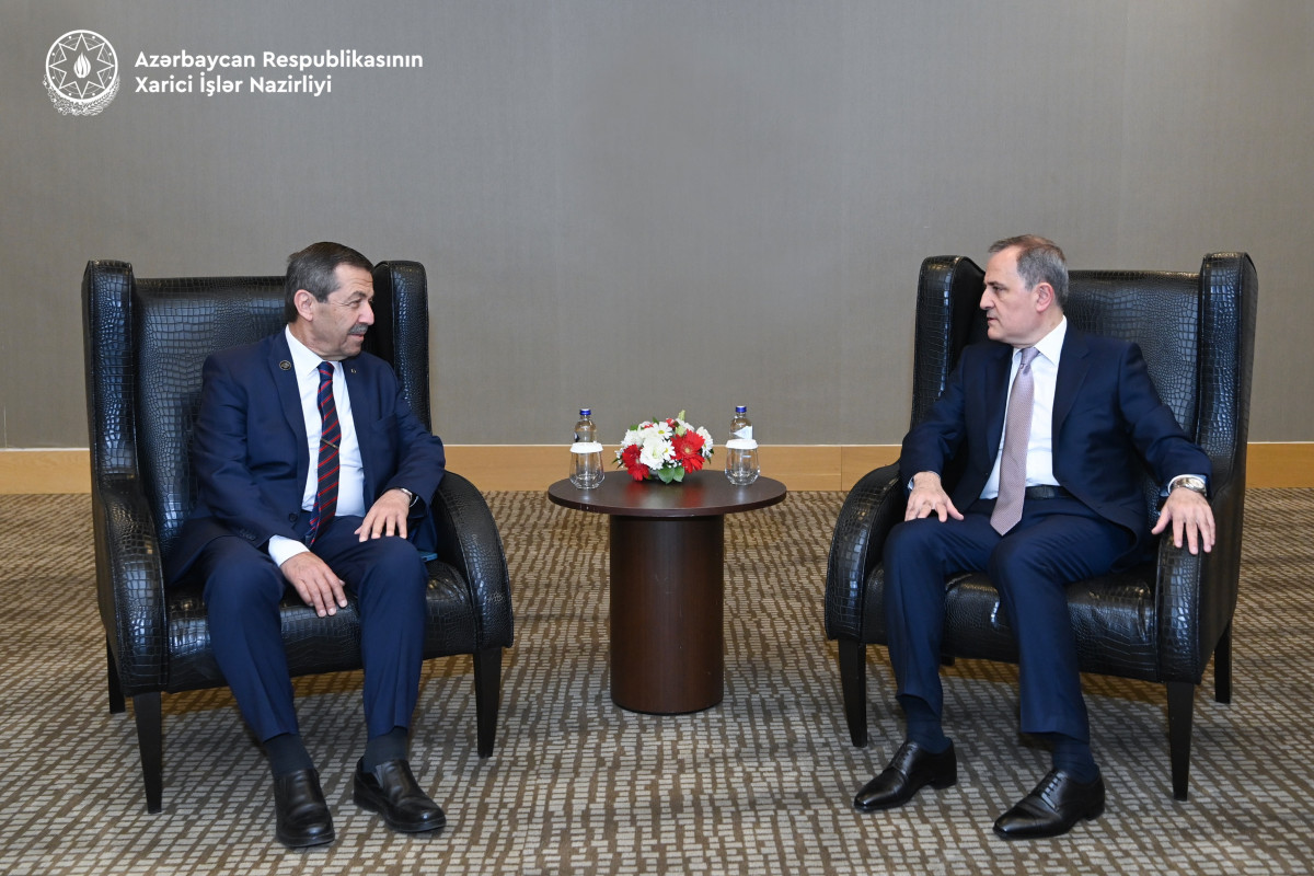Azerbaijani FM meets with counterpart from Turkish Republic of Northern Cyprus