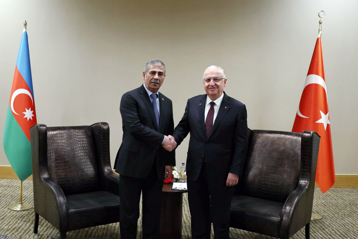 Azerbaijani and Turkish Defense Ministers hold meeting in Antalya-VIDEO 