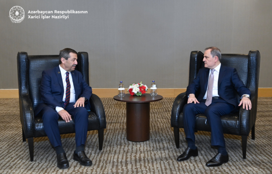 Azerbaijani FM meets with counterpart from Turkish Republic of Northern Cyprus