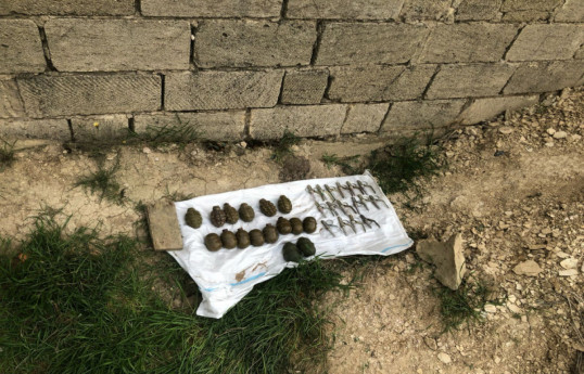 Weapons and ammunition found in Gobu and Masazir -VIDEO 