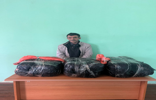 Azerbaijan prevents smuggling of 32 kg drugs from Iran