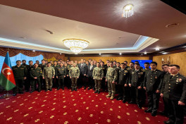 Meeting held with Azerbaijani military students in Russia
