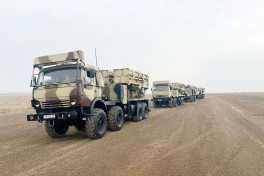 Azerbaijan conducts combat training session with Rocket and Artillery Troops