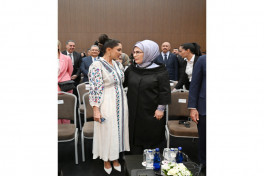 Azerbaijan's First Lady Mehriban Aliyeva attended panel session at Antalya Diplomacy Forum-PHOTO 