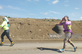 Movement in Aghdam-Khankendi direction of II Khankendi Ultramarathon underway-PHOTOLENT 