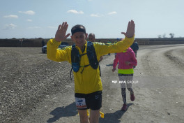 Movement in Aghdam-Khankendi direction of II Khankendi Ultramarathon underway-PHOTOLENT 