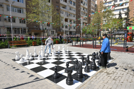 Another renovated courtyard under the "Our Courtyard" Project opened for residents' use