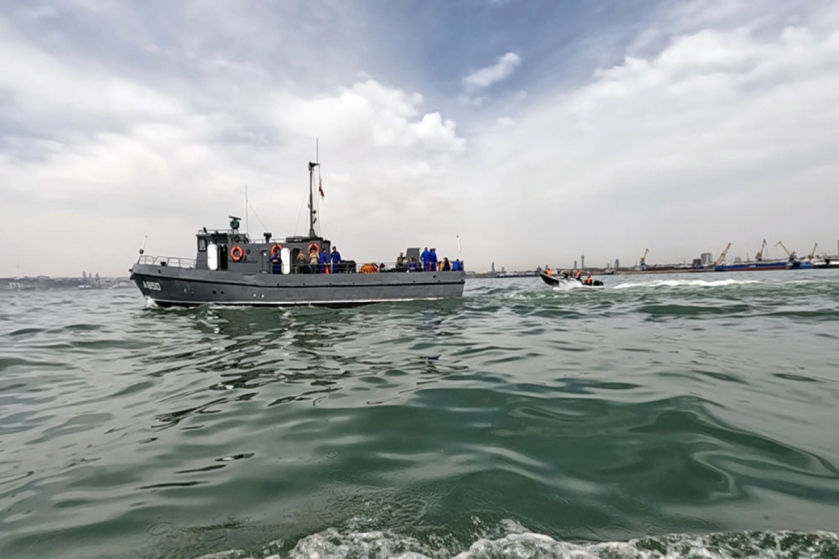 Training-methodical session is held with diving crew of Azerbaijan Naval Forces-VIDEO 