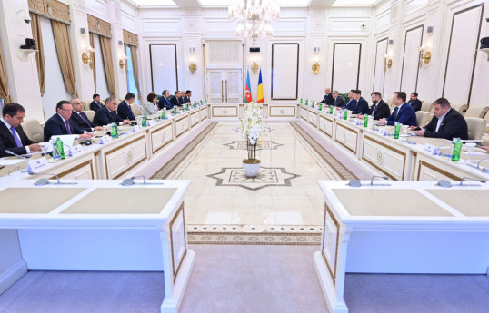 Azerbaijan’s Parliament Speaker informs Romanian senators about peace process with Armenia