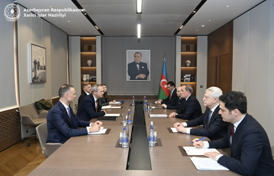 Azerbaijani FM Jeyhun Bayramov met with Lithuania's Deputy FM