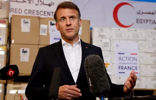 Emmanuel Macron, French President, Olaf Scholz, German Chencellor