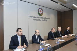 Azerbaijani FM Jeyhun Bayramov met with Lithuania's Deputy FM