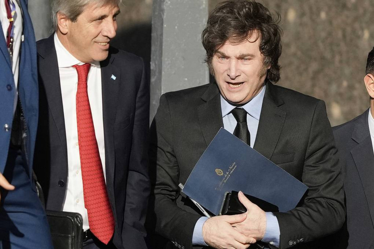Argentine President Javier Milei