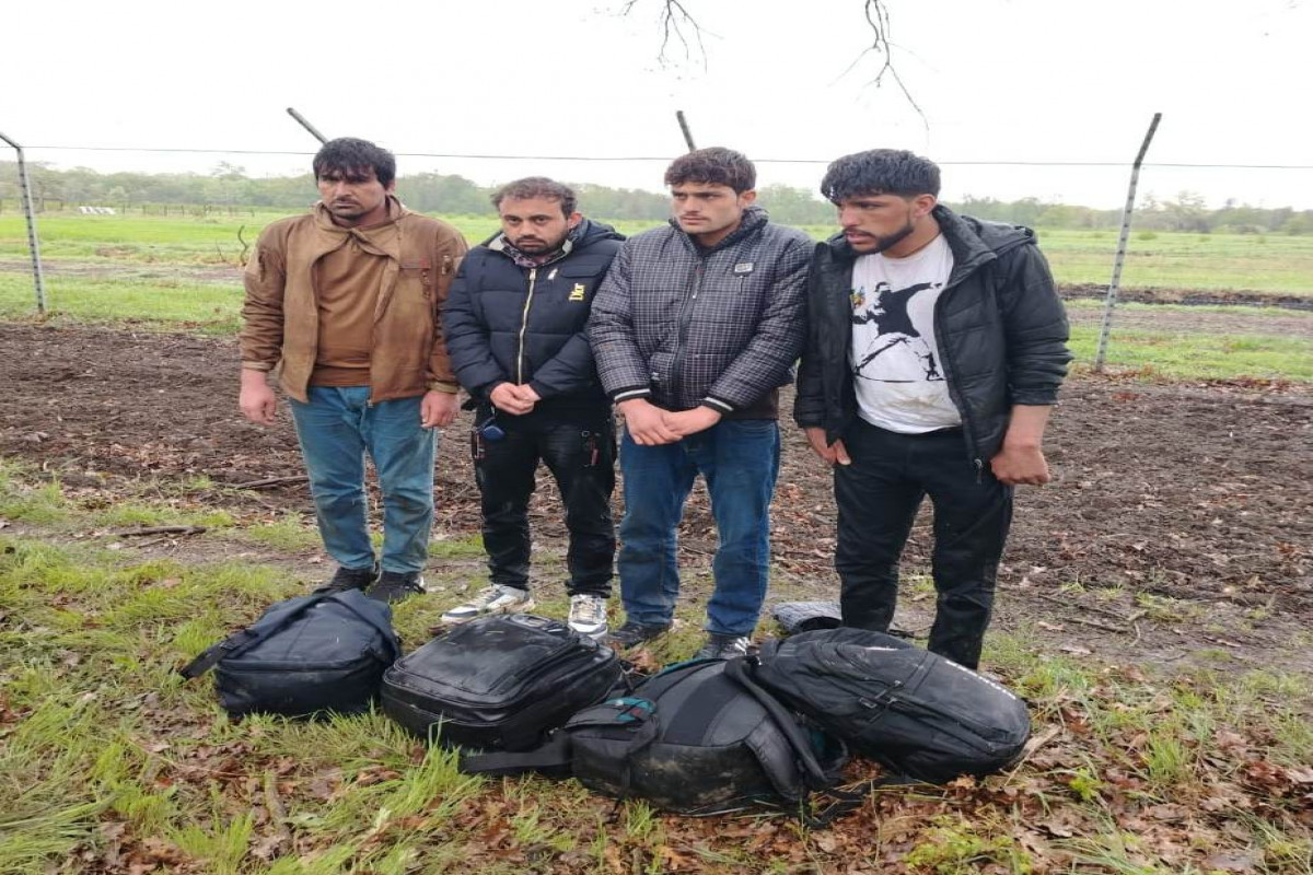 Illegal border crossers detained in Azerbaijan-PHOTO 