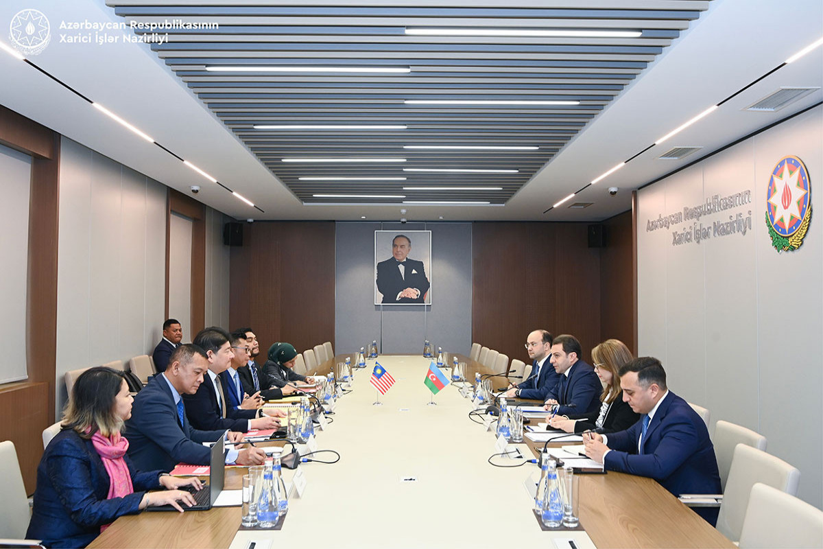 Azerbaijan, Malaysia hold political consultations -PHOTO 