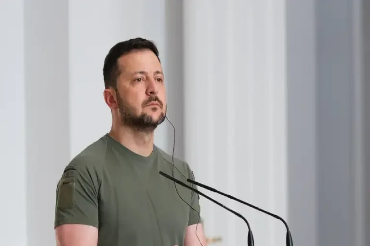 Ukrainian President Volodymyr Zelensky