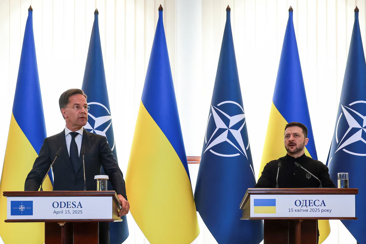 Mark Rutte, Volodymyr Zelenskyy