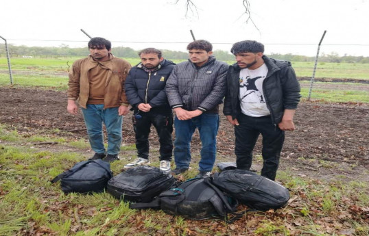 Illegal border crossers detained in Azerbaijan-PHOTO 