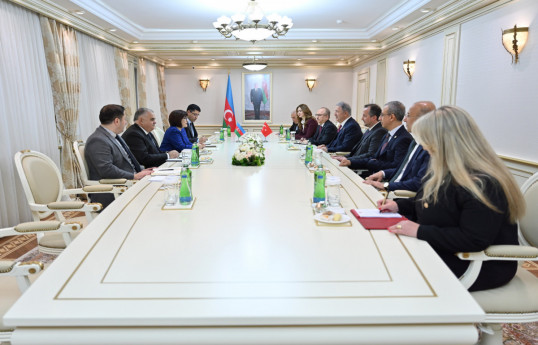 Speaker of Azerbaijan's Milli Majlis meets with Chairman of Turkish Parliamentary Committee