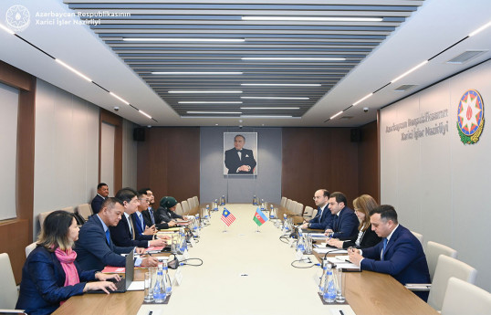 Azerbaijan, Malaysia hold political consultations -PHOTO 