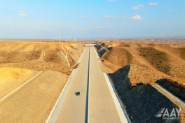 Construction of the Horadiz-Jabrayil-Zangilan-Aghband road nears completion -PHOTO  -VIDEO 