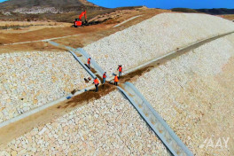 Construction of the Horadiz-Jabrayil-Zangilan-Aghband road nears completion -PHOTO  -VIDEO 