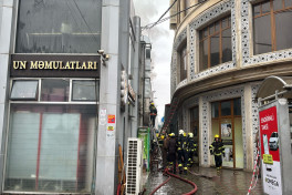 Fire at shopping center in Azerbaijan's Sumgayit extinguished by MES -PHOTO  -UPDATED 