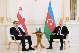 President of Azerbaijan Ilham Aliyev held one-on-one meeting with President of Georgia Mikheil Kavelashvili -UPDATED 