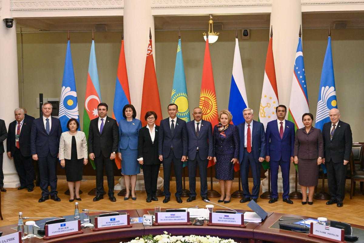 Speaker of the Milli Majlis Sahiba Gafarova participates in CIS IPA Council Meeting