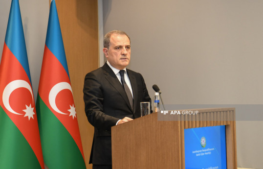 Azerbaijani Foreign Minister Jeyhun Bayramov