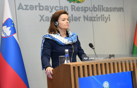 Slovenian Foreign Minister Tanja Fajon