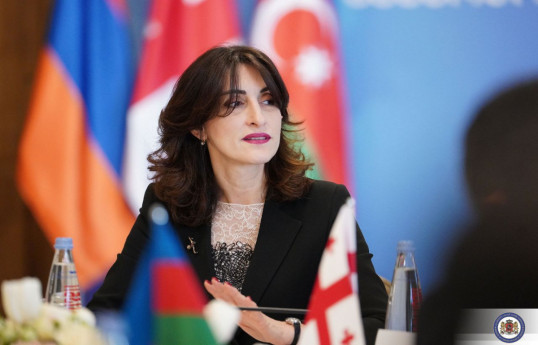 Georgian Foreign Minister Maka Bochorishvili