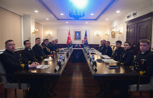 Azerbaijan Naval Forces’ delegation visits Ankara