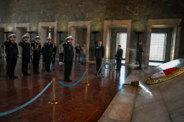Azerbaijan Naval Forces’ delegation visits Ankara