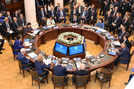 Speaker of the Milli Majlis Sahiba Gafarova participates in CIS IPA Council Meeting