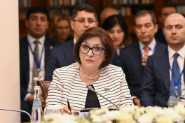 Speaker of the Milli Majlis Sahiba Gafarova participates in CIS IPA Council Meeting