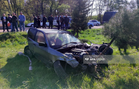 Chain collision in Azerbaijan's Khachmaz leaves 7 injured -PHOTO 