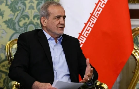 Iranian President Masoud Pezeshkian