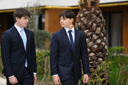President Ilham Aliyev and First Lady Mehriban Aliyeva reviewed ongoing projects at Sea Breeze Resort