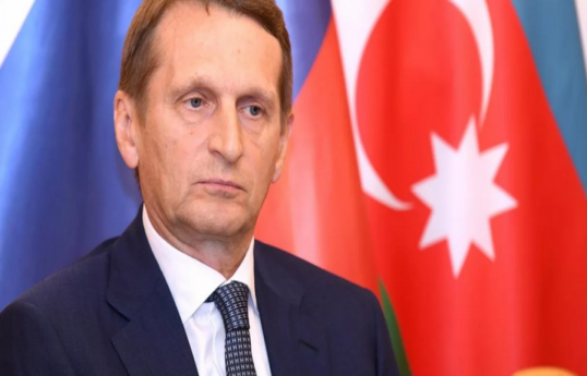 Head of Russia's Foreign Intelligence Service is on visit to Baku