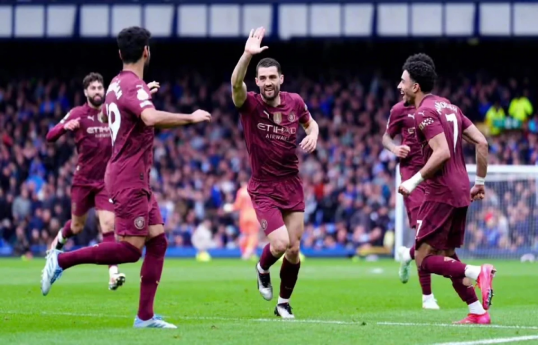 Man City beat Everton through O'Reilly and Kovacic goals
