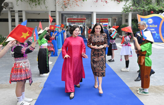 Vice-President of Heydar Aliyev Foundation Leyla Aliyeva visits Vietnam -PHOTO 